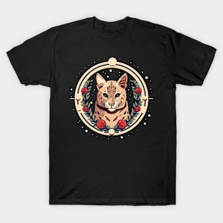 Ocelot in Ornament, Love Cats T-Shirt